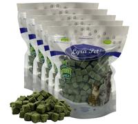 1 kg (5 x 200 g) Lyra Pet® Herbe à chat en cubes lyophilisée