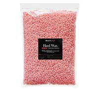 1 kg de cire dépilatoire dure en pastilles à sucer, cire dépilatoire naturelle rose, épilation à la cire chaude, sans bandes non tissées