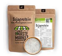 1 kg d'isolat de protéines de soja | Poudre de protéines de soja | Teneur en protéines 90 % | Végétalien | Poudre de protéines | Taste Market