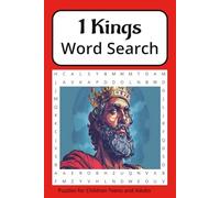 1 Kings Word Search Puzzle Book: A Word search Bible game with easy to read print all about the Book of 1 Kings, the people, places, events and More I ... for Vacations, Holidays and Free Times
