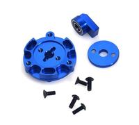 1 kit d'adaptateur d'engrenage Droit de Remplacement en Alliage d'aluminium, pièces de Mise à Niveau for Trax-XAS X-Maxx XRT 8S RC, Accessoires de Voiture, Bleu foncé