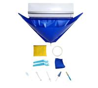 1 kit de couvercle de nettoyage de climatisation, outil de nettoyage sans démontage pour climatiseur