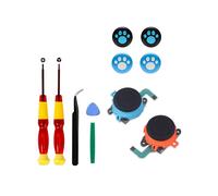 1 Kit de Remplacement de Joystick Analogique 3D pour 2 (Outils Inclus)