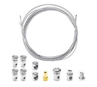1 kit de réparation de câble universel, levier d'accélérateur, kit de réparation de câble de moto, frein, câble d'embrayage, accessoire de réparation de câble avec ressort, câble de changement de