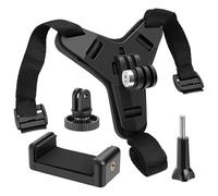 1 kit de support de casque de moto pour GoPro Hero 13 12 11 10 9 8 7 Max, support de casque de moto pour Insta 360 X5 X4, DJI Osmo 360, J Support à crochet pour caméra d'action
