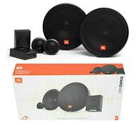 1 kit JBL STAGE2 604C système 2 Voies 6,5" 165 mm 16,50 cm 45 Watts rms 270 Watts Max avec woofer Tweeter Crossover 4 ohm spl Voiture Noir, la Paire