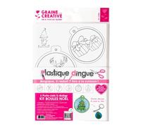 1 Kit Plastique Dingue - Boules de Noël