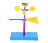 1 kit scientifique pour enfants modèle girouette | Moulin à vent pour l'éducation des enfants, l'assemblage, l'expérience scientifique, outil,