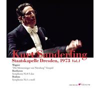 ザンデルリング & シュターツカペレ・ドレスデン 1 (Kurt Sanderling & Staatskapelle Dresden, 1973 Vol.1 ~ Wagner : ''Die Meistersinger von Nurnberg'' Vorspiel | Beethoven : Symphony Nr.8 F-dur | Brahms : Symphony Nr.1 c-moll) [2LP] [Live Recording] [Limited Edition] [Analog]