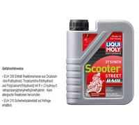 1 L Liqui Moly huile moteur Moto 2Takt Synthétique Scooter Rue Race Api TC Iso