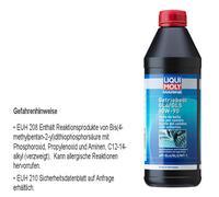 LIQUI MOLY Marine Huile de boîte GL4/GL5 80W-90, 1 L, Huile de vitesse de démarrage, SKU: 25068, neutre