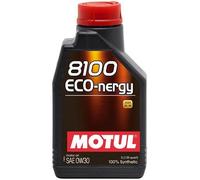 Motul Huile moteur 8100 Eco-Nergy 0W30 100% synthétique ACEA A5/B5 API SL/CF 1 L