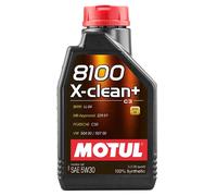 1 L Motul 8100 X-Clean+ 5W30 Huile Moteur 100% Synthétique ACEA C3 API SM/CF