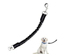 1 laisse élastique durable pour chien - Absorption des chocs - Pour chiens de petite et moyenne taille - Empêche les blessures au bras et à l'épaule