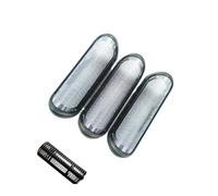 1 Lame + 3 Grilles De Rasoir 10B/20B, Compatible Avec Les Rasoirs Braun, Séries 1, 1000, Z4, Z5, 170S, 180, 190S, 1735, 1775, Z40, 2675, 2775, Grille De Rechange