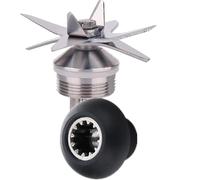 1 Lame De Mixeur, 1 Axe De Connexion, Compatible Avec Biolomix T5300, Compatible Avec Gastrorag, Pièces De Rechange For Le Bol Mélangeur B010