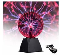 1 Lampe à boule plasma sphère ionique sensible au toucher mode voix design Tesla pour salon chambre bureau .
