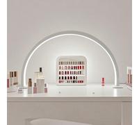 1 lampe à ongles blanche en forme de demi-lune, interrupteur à bouton-poussoir - Lumière blanche, pour ongles, tatouage, soins infirmiers, chambre, décoration de bureau, prise USB WMS - Nail Art Blanc