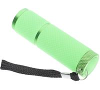 1 Lampe De Poche Led Avec Détecteur De Devises, Lumière Uv Verte Pour Nail Art, Portable Et Durable, Pour La Maison Et Le Salon