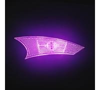 1 lampe de vélo rechargeable, 1 lampe à rayons LED, chargement USB, décoration de vélo, détecteur de mouvement intelligent, allumage automatique, léger et étanche pour vélo de route, sécurité de nuit