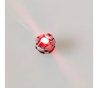1 lampe LED miniature sans fil avec piles bouton pression pour modélisme, robots, voitures, décoration de maison