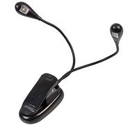 1 lampe torche flexible à double LED, à clipser