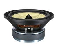 1 LANZAR OPTI6PM mid bass 16,50 cm 6,5 ""165 mm 220 watts rms et 400 watts max haut-parleur pour voix portes de voiture, 1 pièce
