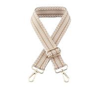 1 large bandoulière pour sac à main pour femme, bandoulière réglable, sangle d'épaule de rechange, convient pour les bandoulières à main, cross-body et bandoulière simple (kaki)