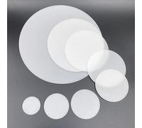 1 lentille de diffuseur for lampe de poche - 35-190 mm - Couvercle PC blanc for lampe torche LED - Filtre optique antireflet(165mm)
