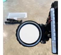 1 lentille de puissance 8x pour vue d'arc à composite, accessoire en résine de 45 mm de diamètre pour une meilleure visibilité de la cible