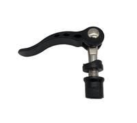 1 levier à came excentrique en aluminium M8 40/50/55/60/65/75/85/120 mm, vis à dégagement rapide réglable, levier de serrage de tige de selle de vélo(M8x75mm Black color)