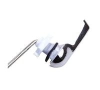 1 Levier De Chasse D'eau Universel For Réservoir De Toilettes, Finition Chromée, Poignée De Clé For Toilettes, Compatible Avec La Plupart Des Toilettes