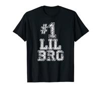 #1 Lil Bro - Number One Brother T-Shirt