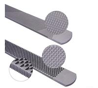 1 lime en fer à cheval pour coupe de chevaux, râpe de maréchal avec lame en métal de 35,6 cm, compatible avec le toilettage équin et le fer à cheval (B)