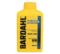 2 Litres Bardahl XTM 10W-30 Huile Moteur Moto 4T Synthetic Blend Jaso MA2 Api Sn