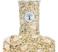 1 Litre Confettis Mariage Blanc Ivoire Fleurs séchées en vrac Naturelles Biodégradables | Décoration Table Bohème Champêtre - Petales de fleurs a Jeter Mariage - France (Blanc)