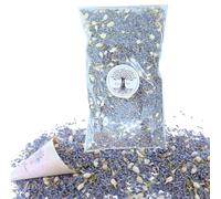 1 litre de Confettis de Mariage fleurs séchées naturels Biodégradables Lavande bleue Jasmin Décoration de Fêtes, de table Bohème Champêtre Confettis à lancer Artisanat Français (Provence)