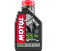 1 Litre D'Huile De Fourche Motul Fork Oil Expert Medium/Heavy 15W Moto Scooter
