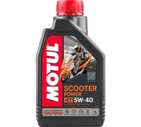 1 Litre D'Huile Moteur Motul Scooter Power 4T 5W40 100% Synthétique