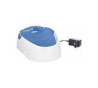 TRIXIE 24462 gamelle et abreuvoir pour chiens et chats Plastique Bleu, Blanc Universel Fontaine à eau automatique pour animaux de compagnie