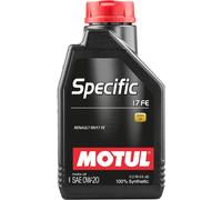 1 Litre Huile de Moteur 0W20 MOTUL Specific RN17-FE 100% Optique Acea C5 RN17 Fe