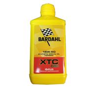 1 Litre Huile de Moteur XTC C60 15w50 4 Temps 4T Bardahl