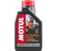 1 Litre Huile Mix Scooter Power 2T Synthétique Pre-mix Injection Motul 105881