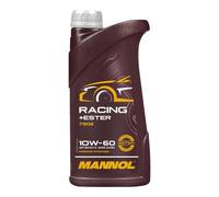 MANNOL Huile moteur RACING+ESTER 10W-60 Huile synthétique huile ACEA A3/B4 API SN API CH-4 1 L Compatible avec VW Golf IV 3/5 portes 1J1 Golf V 3/5 portes 1K1 Polo IV 3/5 portes 9N, 9A