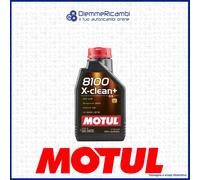MOTUL - Huile pour moteur 1L 5W30 (C3, 8100 X-CLEAN+, LL) - Réf. 106376
