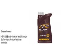 1 Litre Original MANNOL Huile De Boîte MTF-4 Huile De Boîte 75W-80
