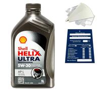 Huile Moteur Shell Helix Ultra Professional Ap-l 5w30 Essence Et Diesel 1 L