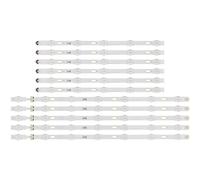 1 lot Bande rétroéclairée LED, pour Samsung BN96-40633A 40632A V6DU-490DCA-R0 MU6100-49INCH-L R, 12 pièces, nouveau Nipseyteko