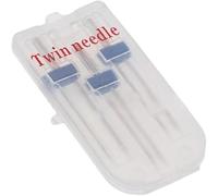 1 lot d'aiguilles doubles extensibles pour machine à coudre Brother, Singer, machine à coudre domestique, machine à coudre