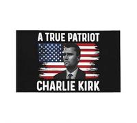 1 lot d'autocollants en vinyle pour pare-chocs CharlieKirk is My Hero, Justice for Charlie, A True Patriot Charlie Kirk, Rest in Peace CharlieKirk Freedom pour voiture, camion, fenêtre, ordinateur